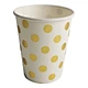 Gold Foil - Disposable Tableware Paper Cups