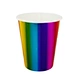Rainbow Iridescent - Disposable Tableware Paper Cups