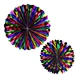Rainbow Iridescent - Fan decoration