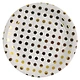 Gold Foil - Disposable Tableware 9" Round Plates