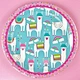 Alpaca - Disposable Tableware Round Plates