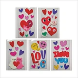 Valentine's Day Gel Cling