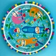 disposable plastic round plates