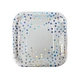 Iridescent Dot Disposable Tableware Paper Plates