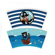 Pirate Captain - Disposable Tableware Paper Cup