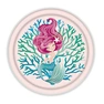 Mermaid - Disposable Tableware 9IN Round Plates