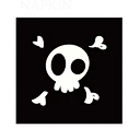 Pirate Captain - Disposable Tableware Napkin