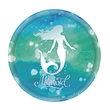 Mermaid - Disposable Tableware 9IN Round Plates