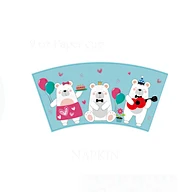 Bear - Disposable Tableware Plate Cup