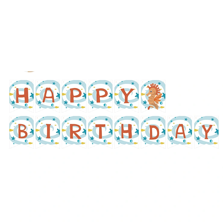 Sea Horse - Paper Banner