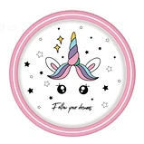 Unicorn - Disposable Tableware 9IN  Round  Plates
