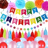 happy birthday party banner