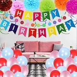 happy birthday party banner
