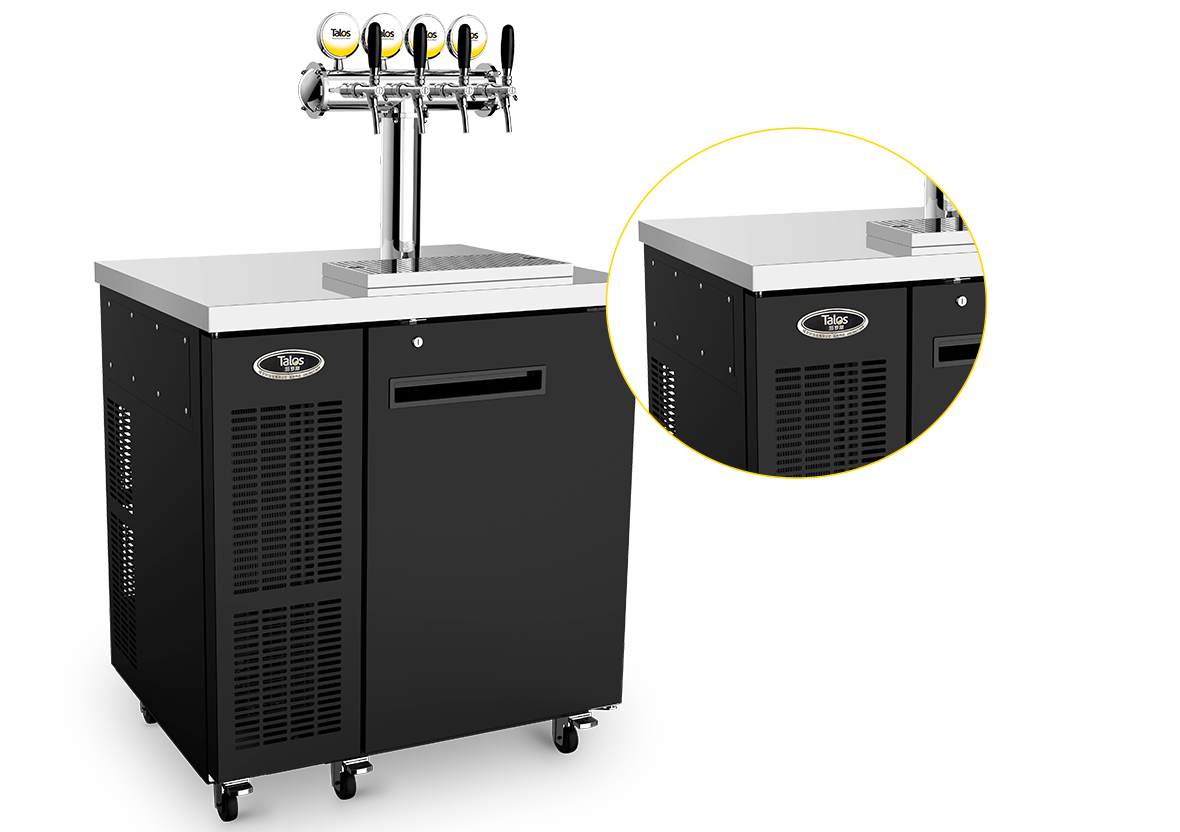 4 Kegs Refrigerator | TALOS