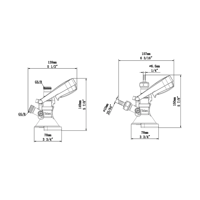 TALOS A System Keg Coupler