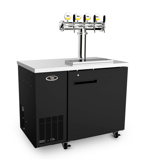 6-keg dual-cooling kegerator