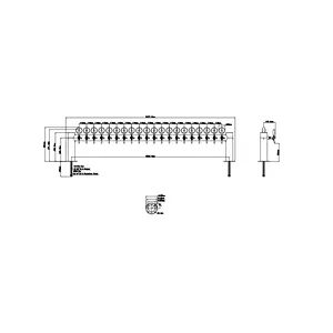H 16 taps pvd beer tower