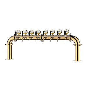 TALOS U Tower Stainless Steel 8 Tap Tower 102mm Beer Dispensing Equipment Draft Beer Tower (PVD)