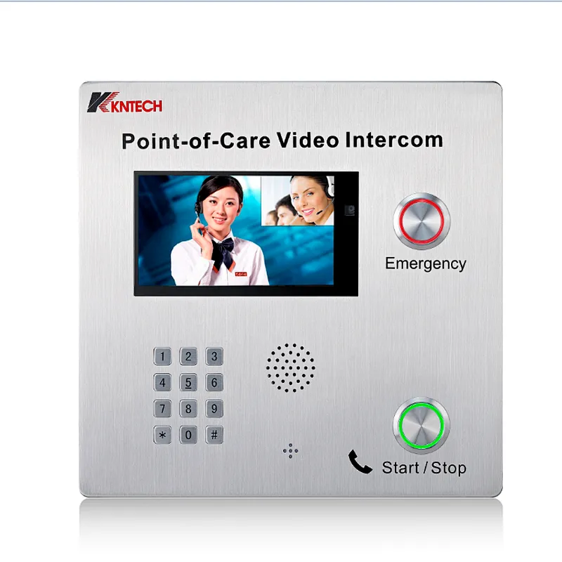 SIP video intercomPublic Video Help Pointemergency help phoneKNTECH ...
