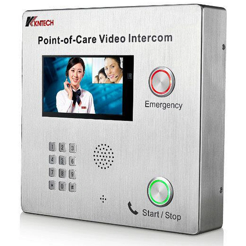 SIP video intercomPublic Video Help Pointemergency help phoneKNTECH ...