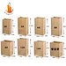 print brown kraft paper bag