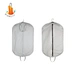 White PEVA gown cover suit garment bag/custom fashionable printed  folding luxury wedding dress dust cover bag