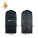 Cheap Custom Logo print Green Coat Eco Friendly Zipper Breathable Non Woven Foldable Suit Bag Garment Dust Covers garment bag