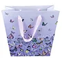 white bag ribbon handle