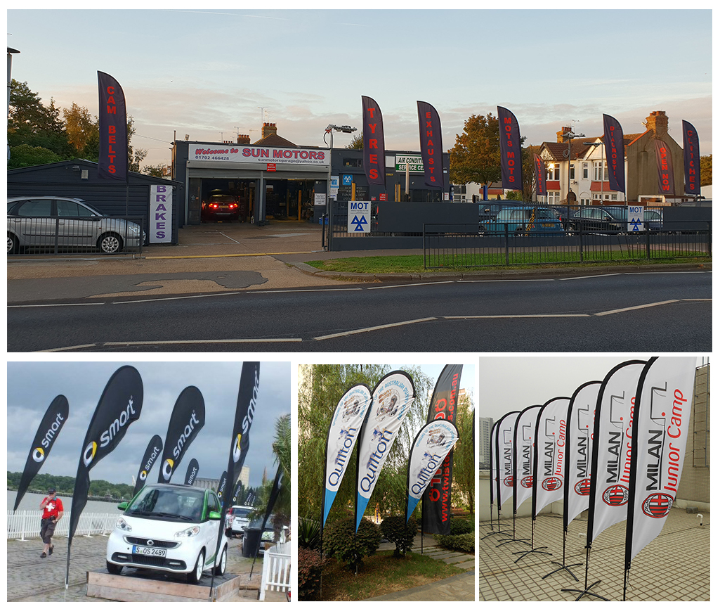 custom teardrop flags manufacturer