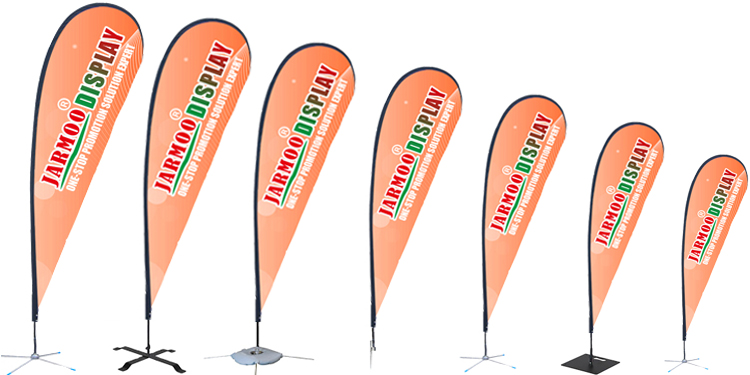 custom teardrop flags