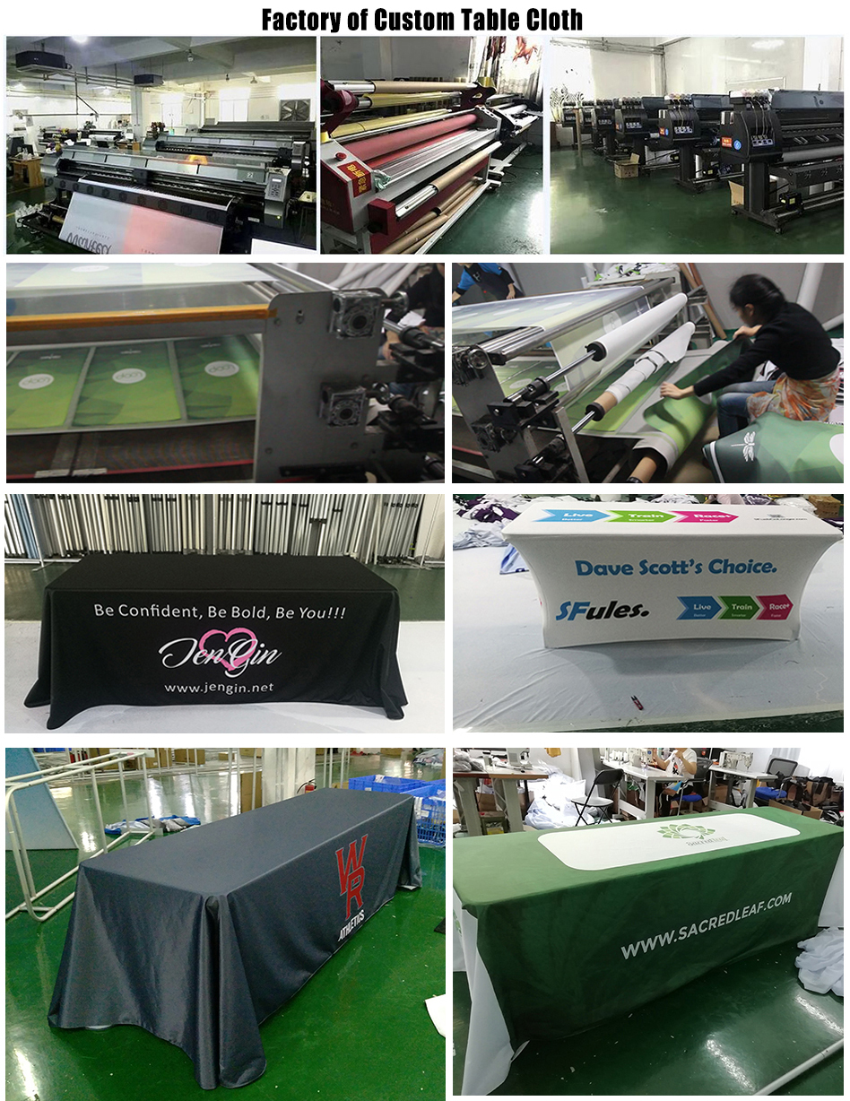 factory of custom printed table covers