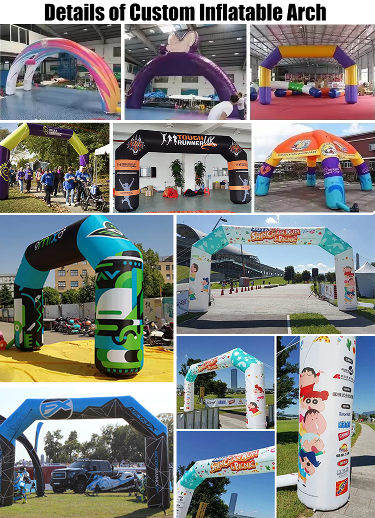 Details of Custom Inflatable Arch