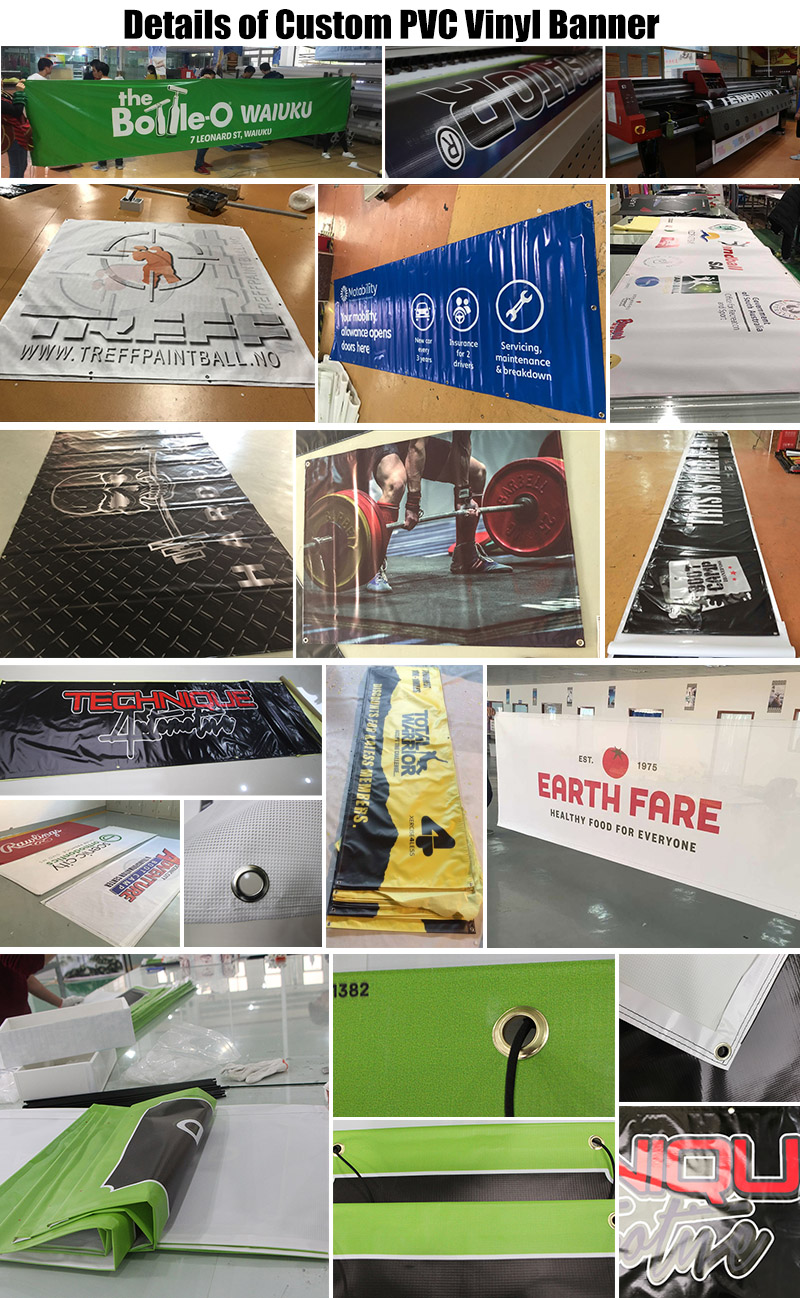 Details of Custom PVC Vinyl Banner 