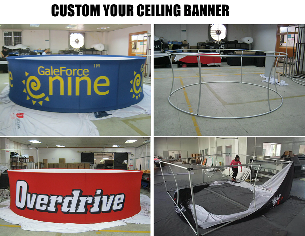 custom your ceiling banner