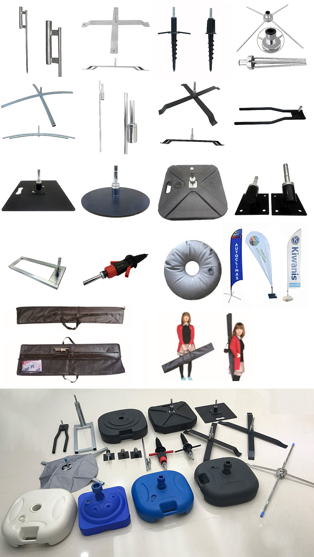 customizable feather flags base choose