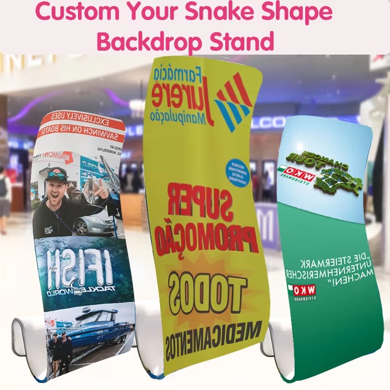 custom portable backdrop stand