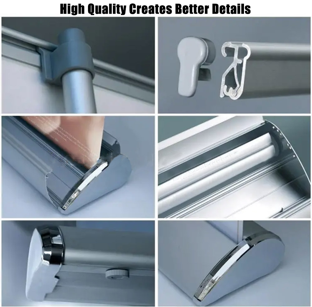 details of custom pull up banner