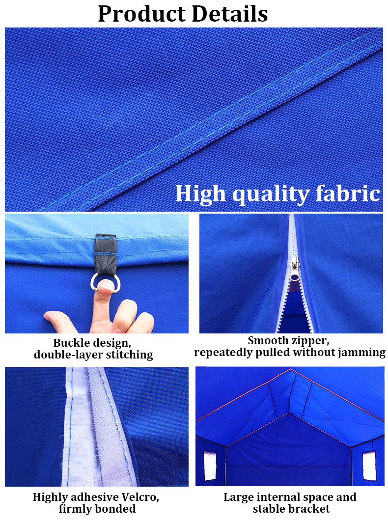details of disaster relief tent