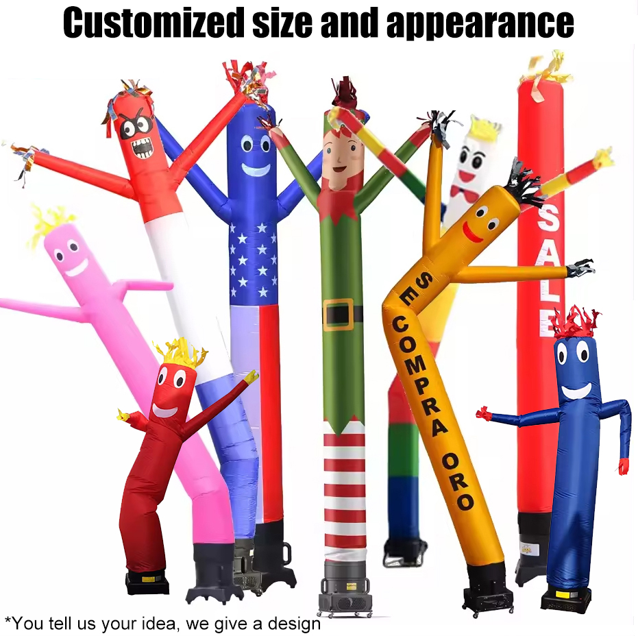 size of inflatable dancing guy