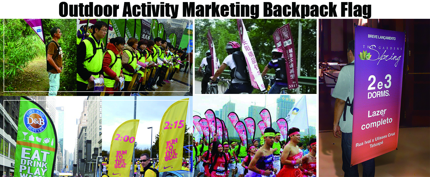 backpack flag manufacture