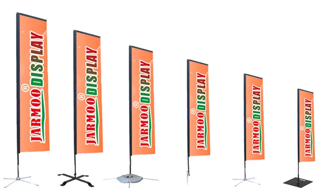 custom printed feather flags manufacture