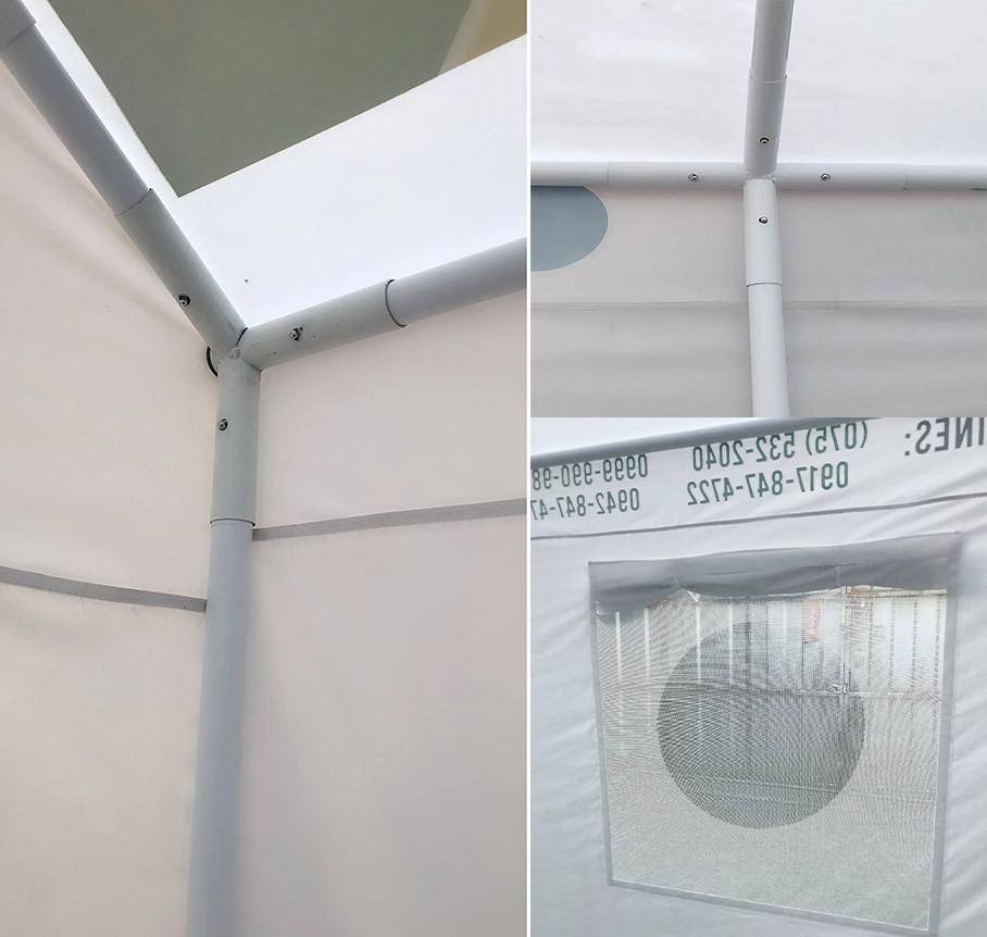 details of tent