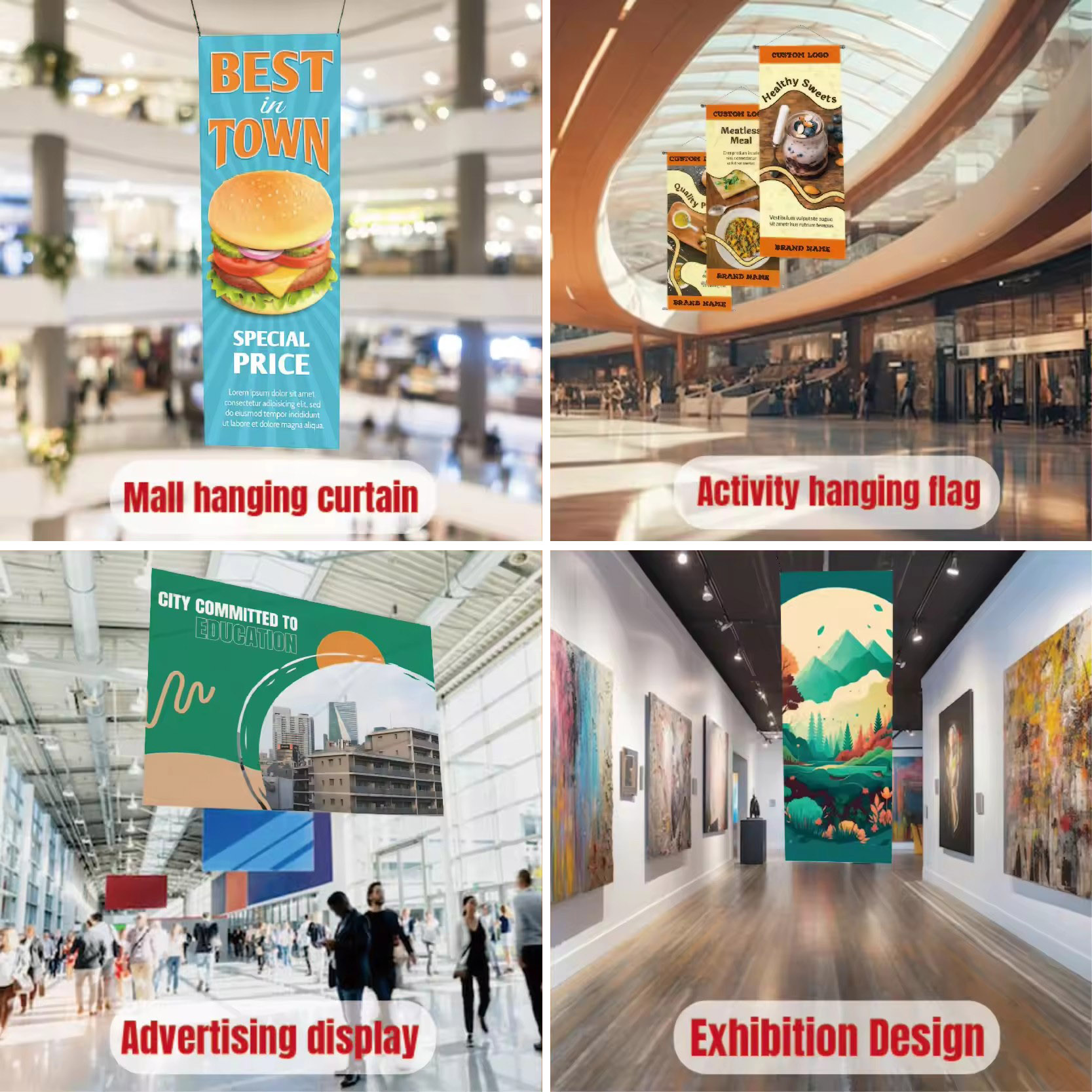 hanging banners manufacturer