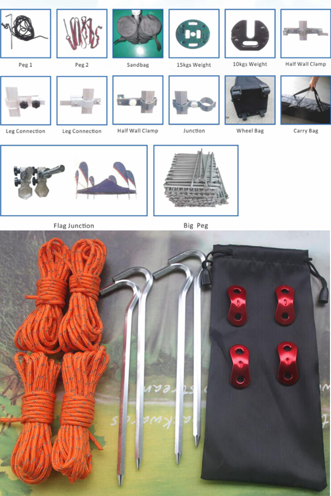 Accessories of Pop Up Tent