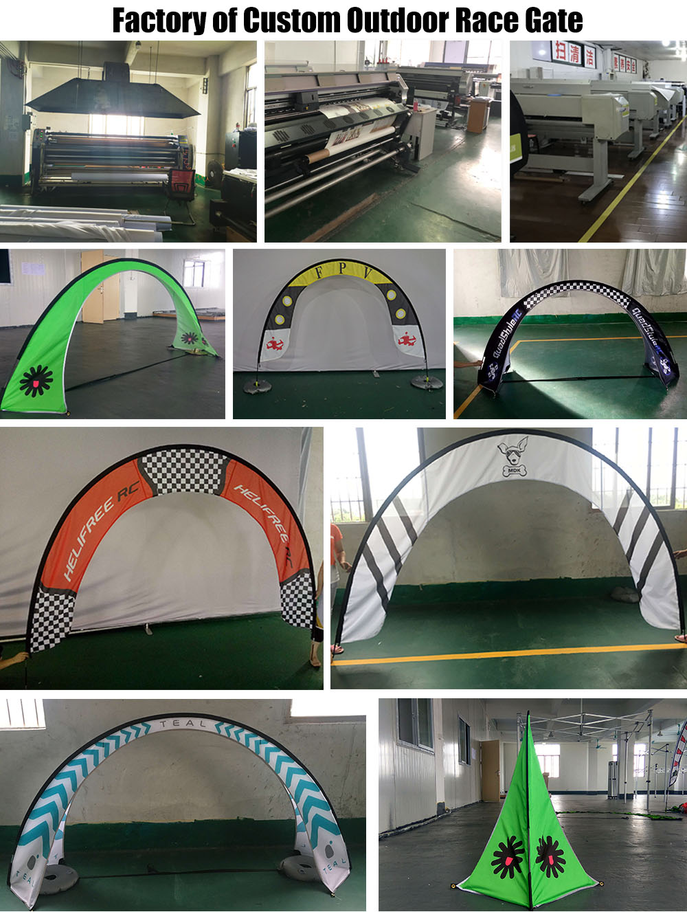 factory of Race Gate