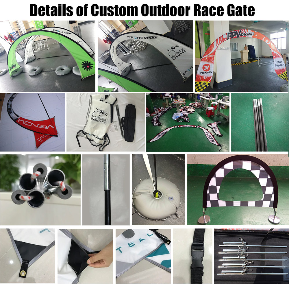 Details of Custom Outdoor Race Gate 