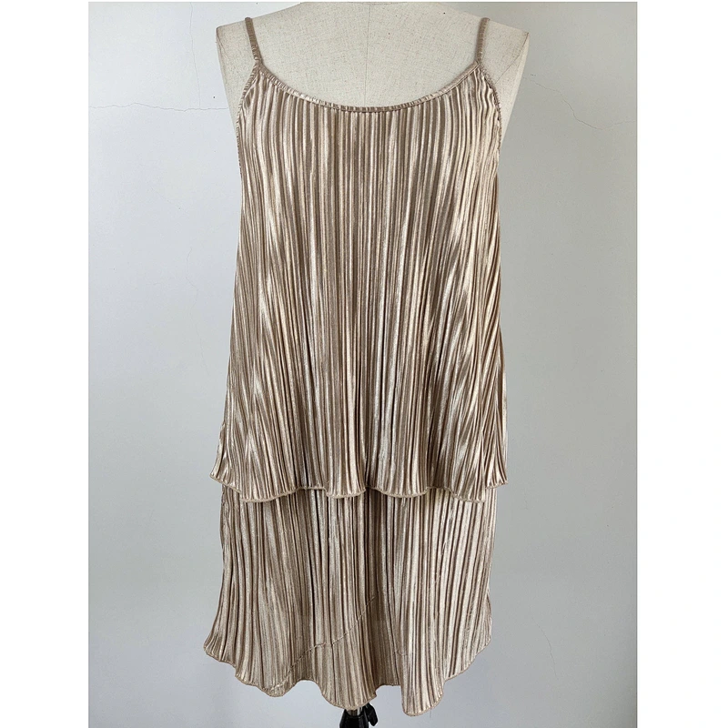 Women Elegant Sleeveless Pleated Camisole