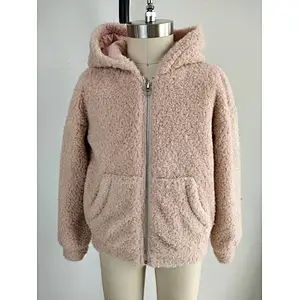 Hot sale girls and ladies faux fur coat