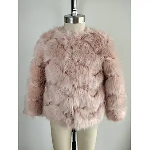 Ladies Printed fur Bomber Jackets
