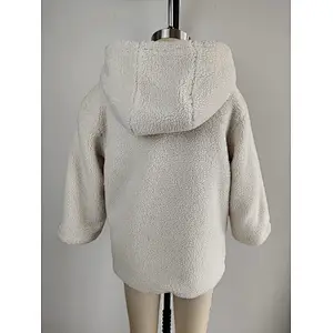 Cheap girl faux fur Jacket